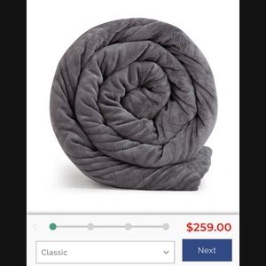 King size weighted blanket